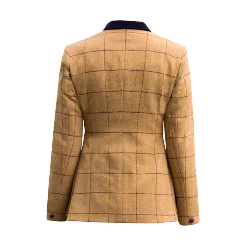 Equetech Ladies Wheatley Deluxe Tweed Riding Jacket-2