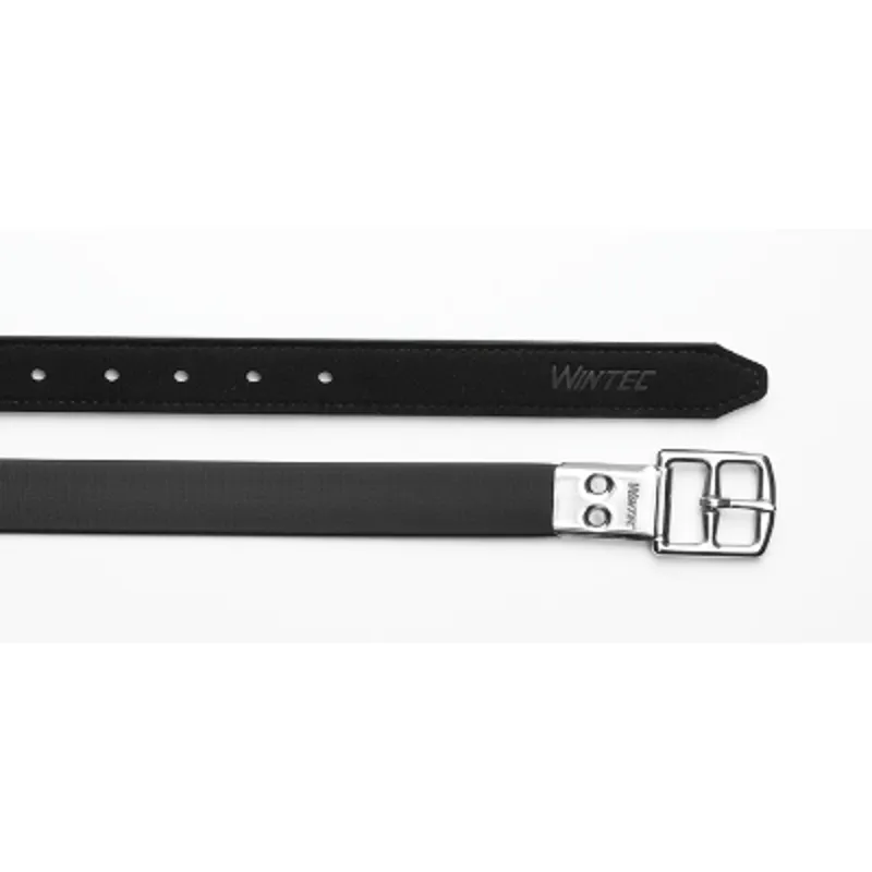 Wintec Slimline Heavy Duty Stirrup Straps Black